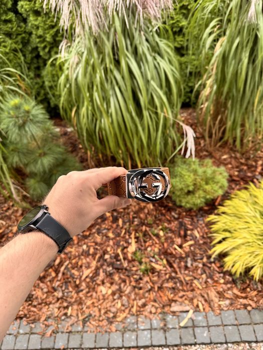 Pasek gucci monogram