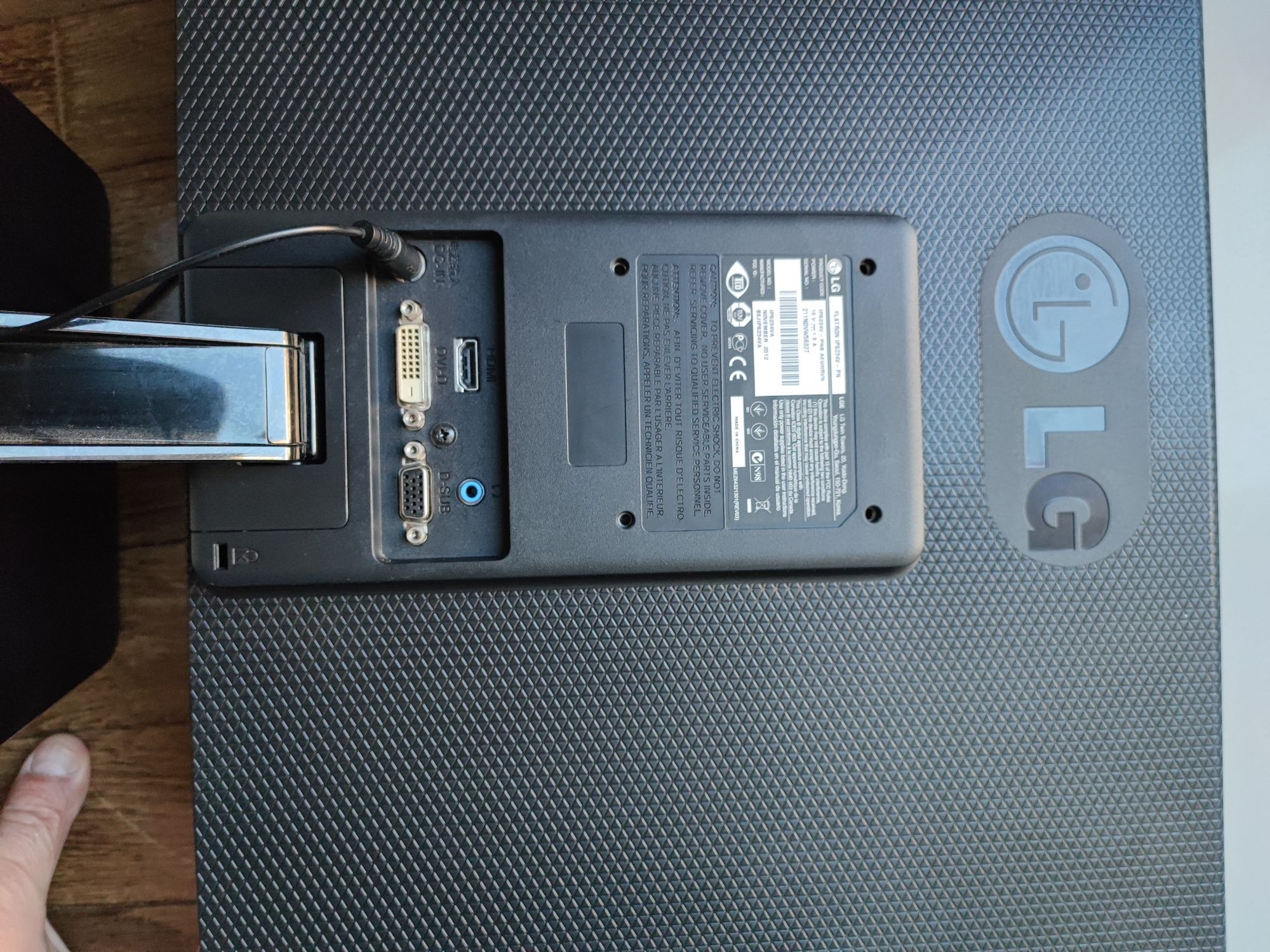 Monitor LED LG 23 cala IPS234V-PN