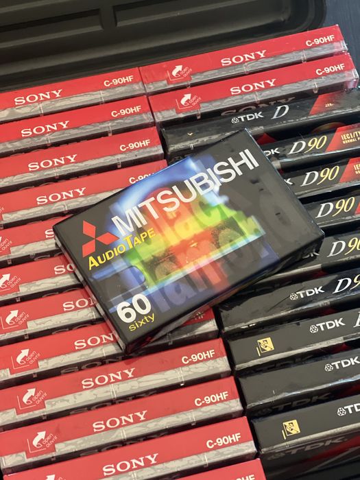 90 Cassetes NOVOS Sony HF90 TDK D90 c60