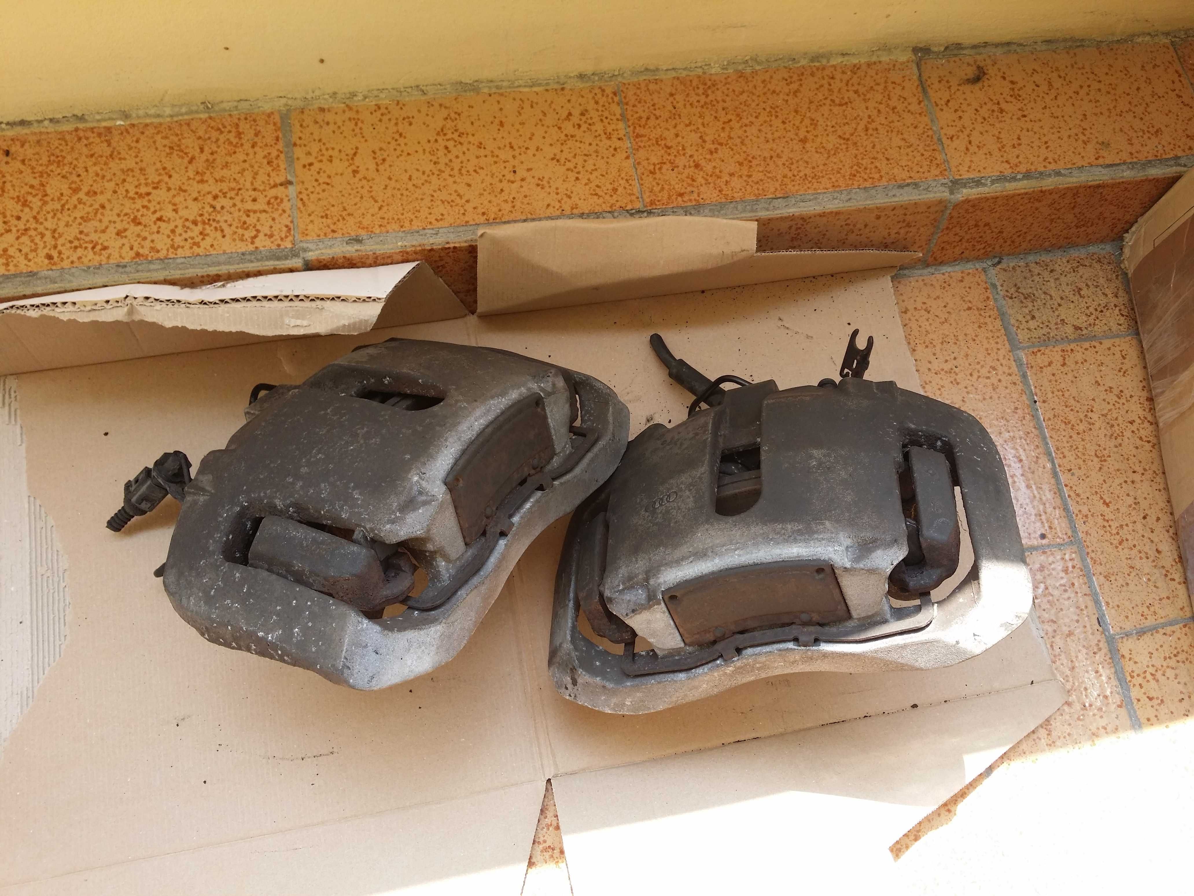 Swap zaciski 360 mm 2szt KPL  audi A6 C6 4F A8 D3 S8 S6 C6 C5 385mm