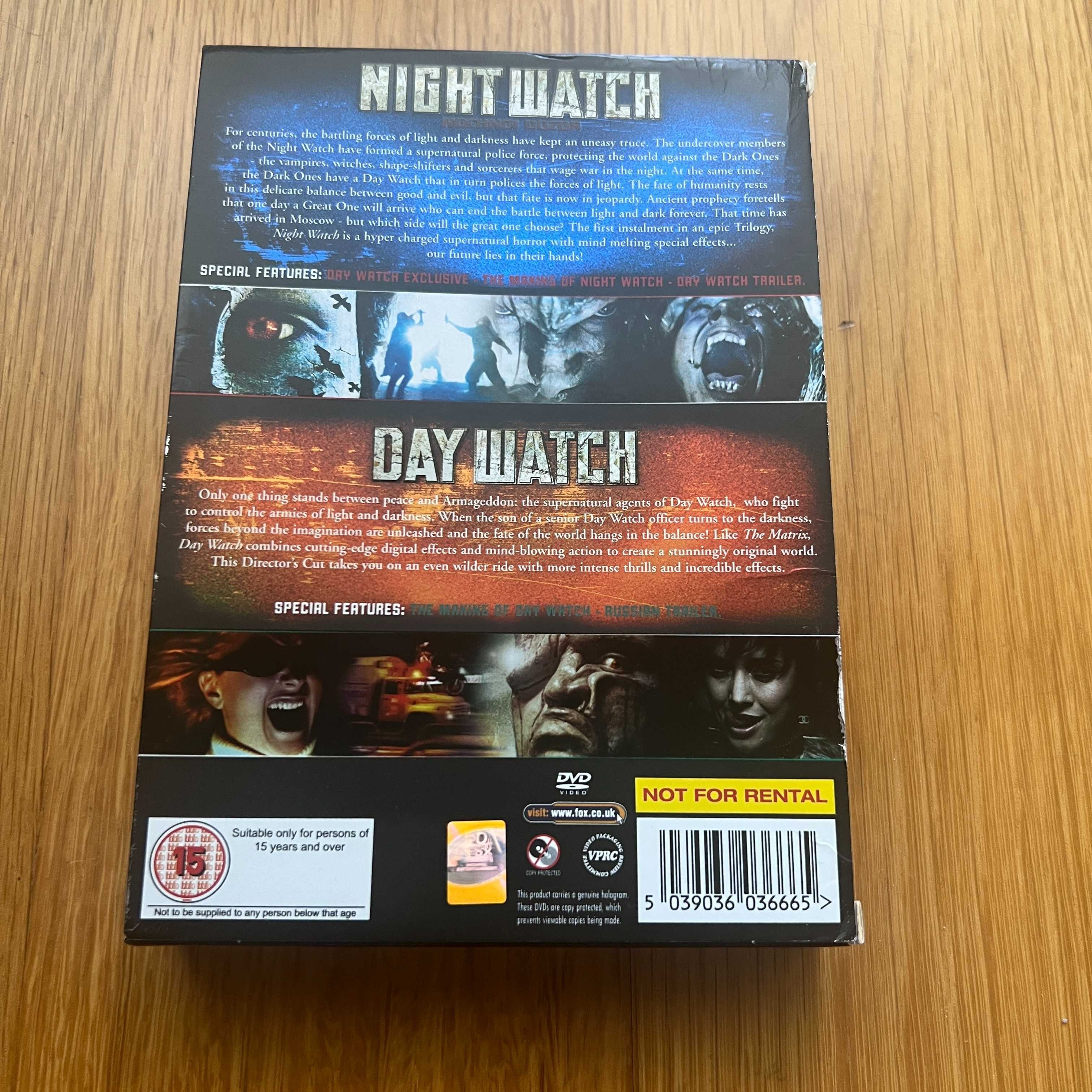 DVD - Night Watch - Day Watch - Director Cuts edition