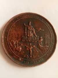 Stary Medal Pius IX Watykan 1869r.