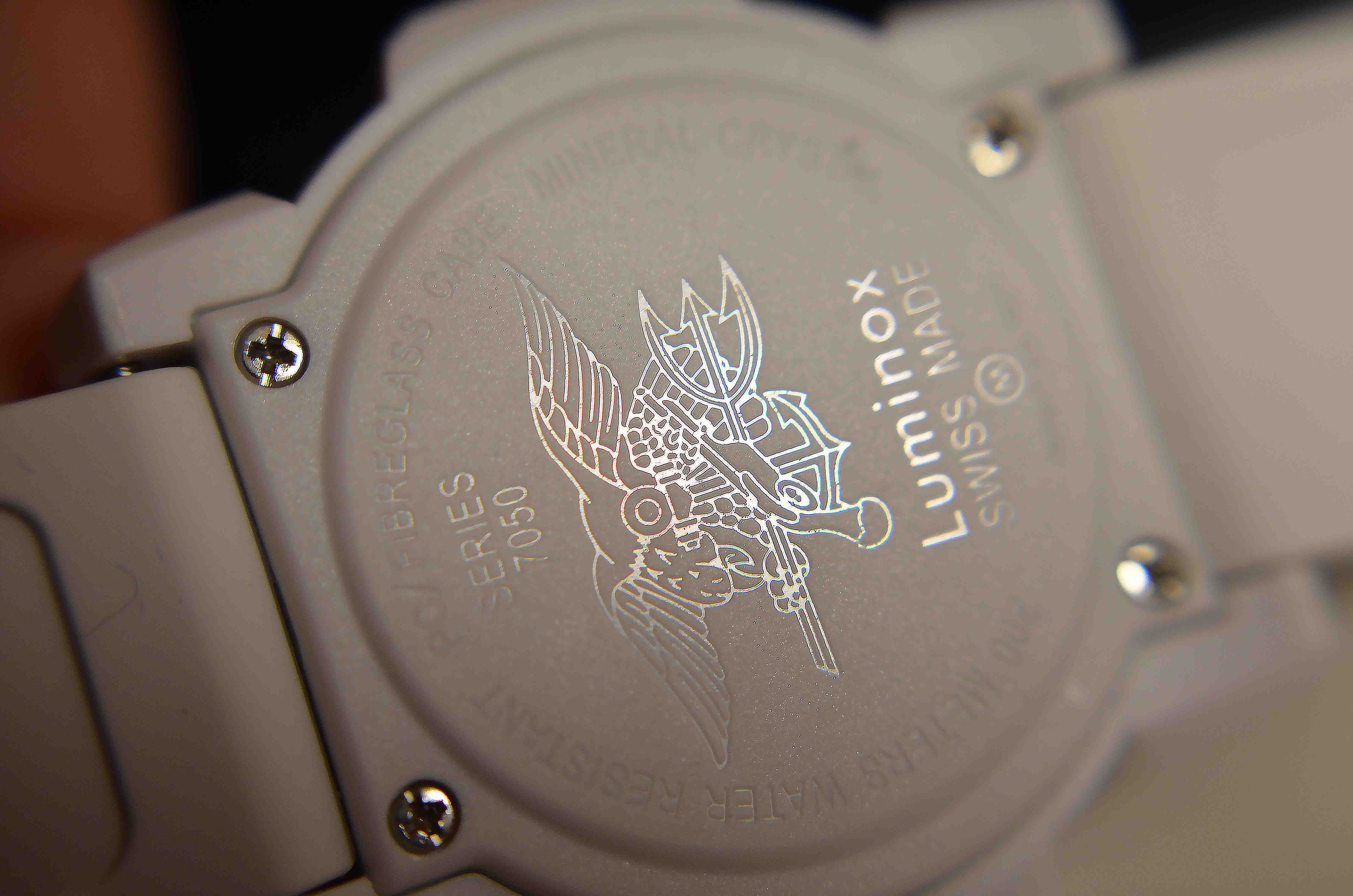 ø 38 mm. Luminox™ 7050 xs. Texas logo. Swiss made