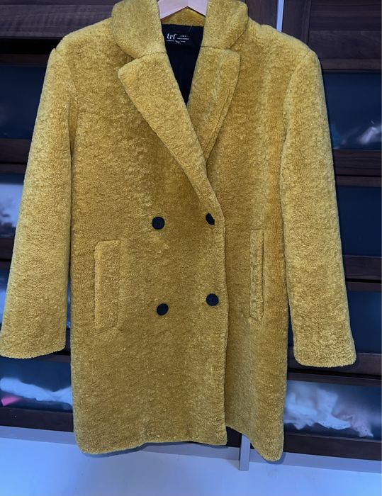 Єко шубка-мішка Жовта Zara trf