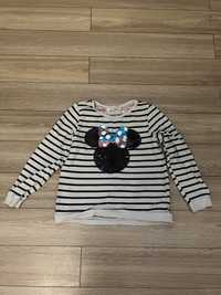H&M Disney Minnie Mouse bluza z cekinami rozmiar 134/140cm.