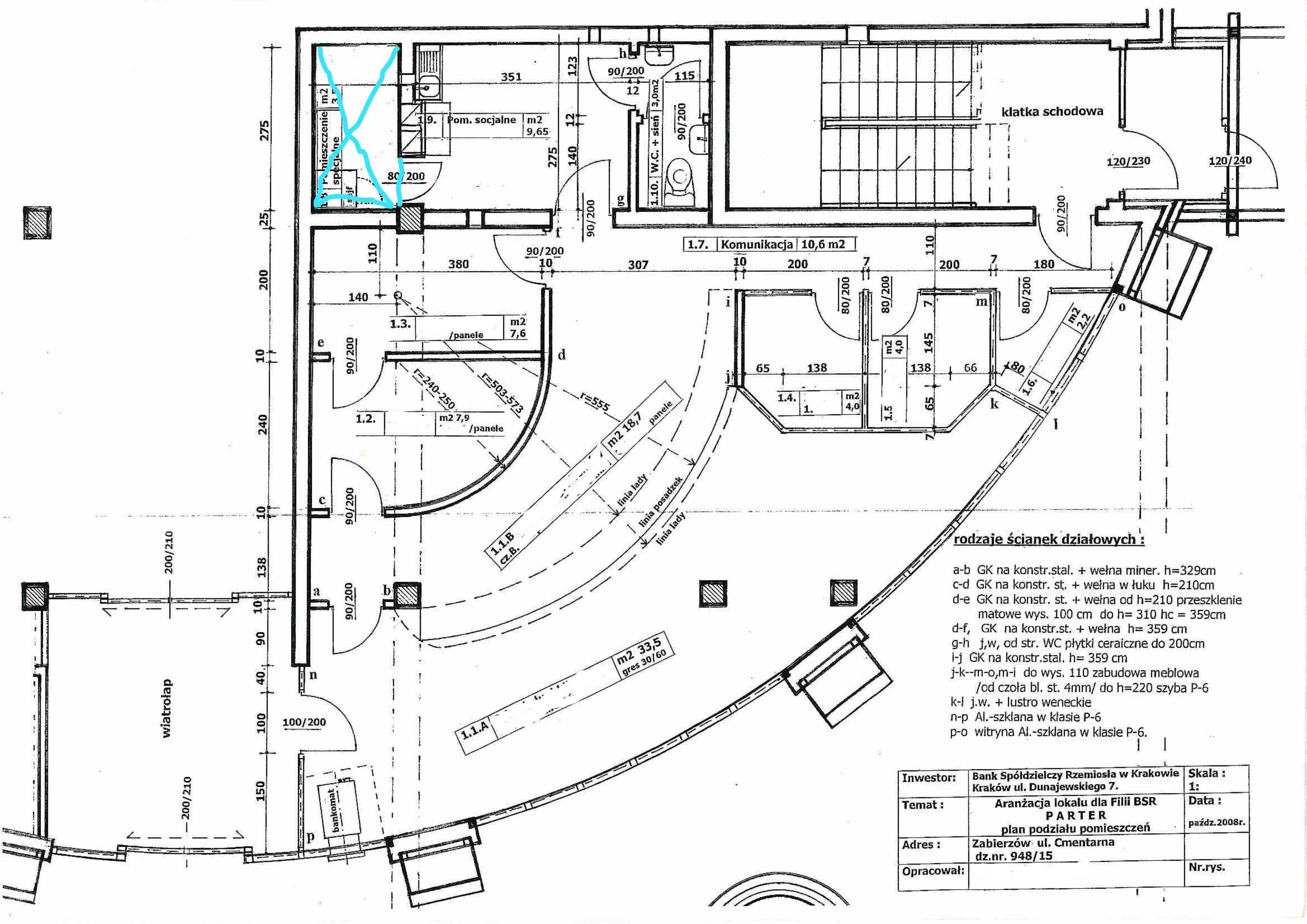 Lokal do wynajęcia pod biuro lub usługi 104 m2 Centrum Zabierzowa