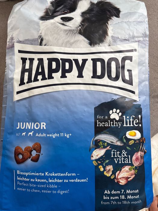 Happy dog karma dla psa-junior 10 kg