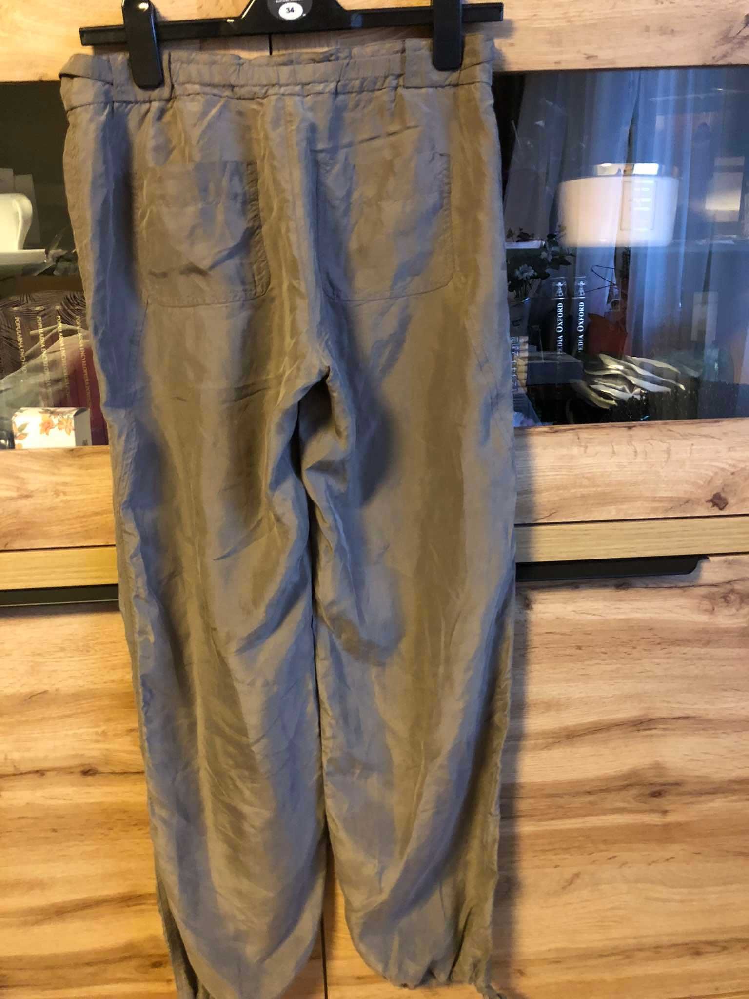 MaxMara weekend nowe spodnie 100% jedwab r. 36