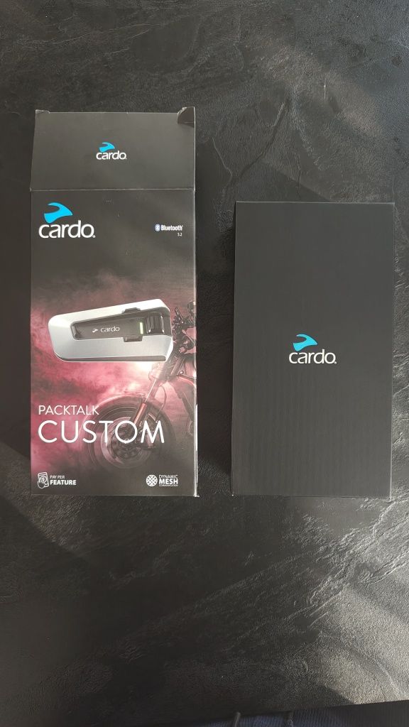 Interkom Cardo Packtalk Custom Bold JBL DMC mesh Bluetooth edge
