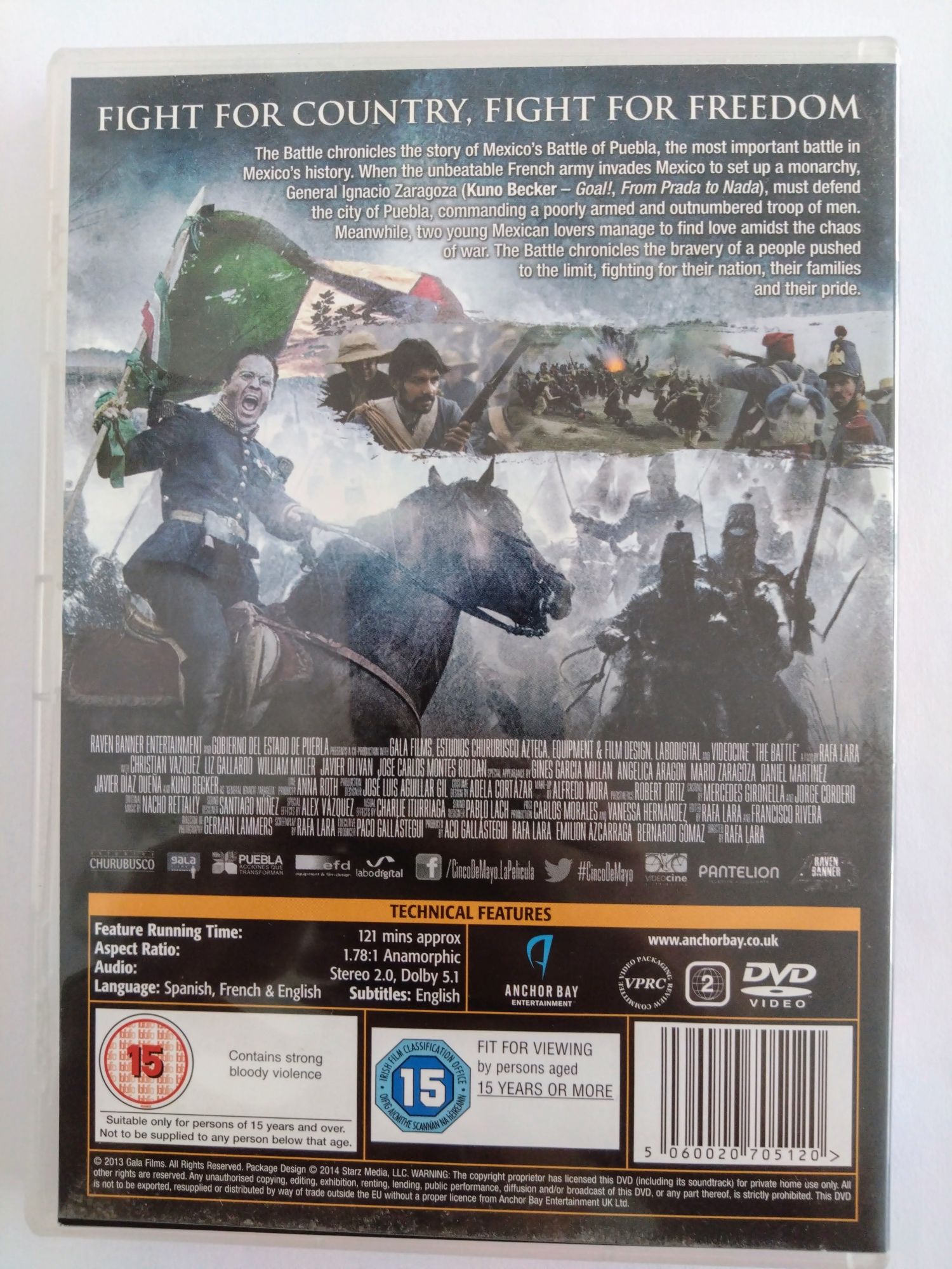 The Battle - A Film Rafa Lara DVD