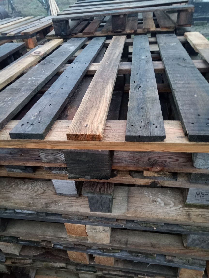 Palety przemysłowe pod ziemniaki workowane 100x120cm mocne po naprawie