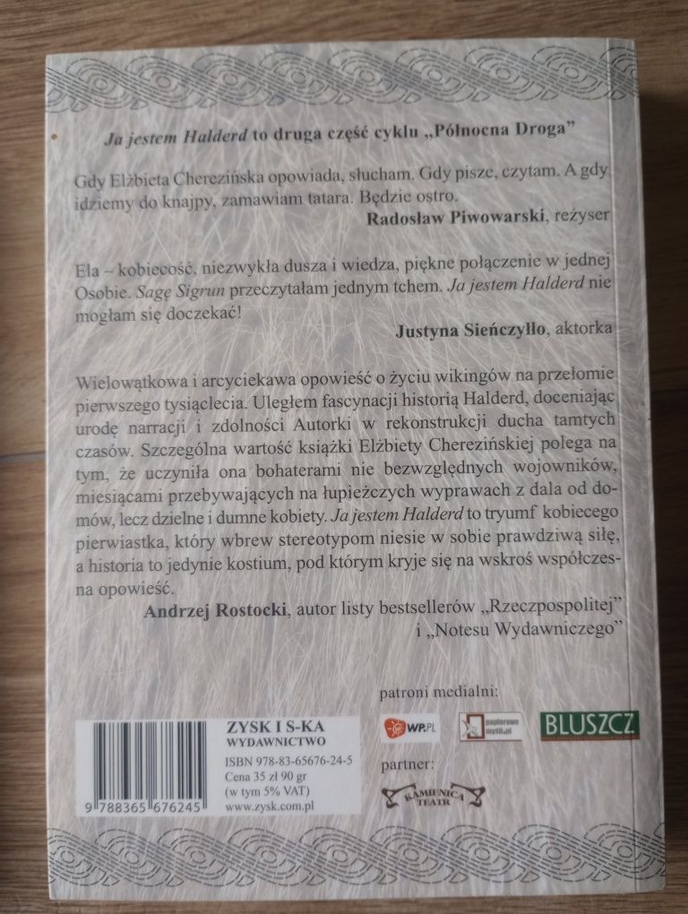 Zestaw książek Ja jestem Halderd i Saga Sigrun