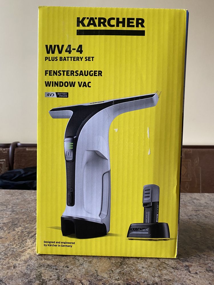 Продам Karcher wv 4-4 акумуляторний пилосос для вікон склоочисник