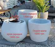 Квітники бетонні арт-бетон