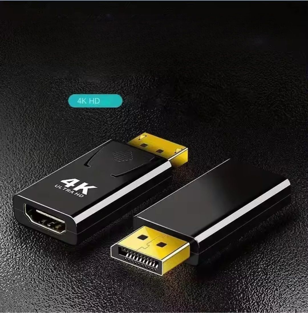 Adapter DisplayPort DP na gniazdo HDMI