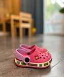 Crocs c6-7 lego дитячі сандалі на дівчинку