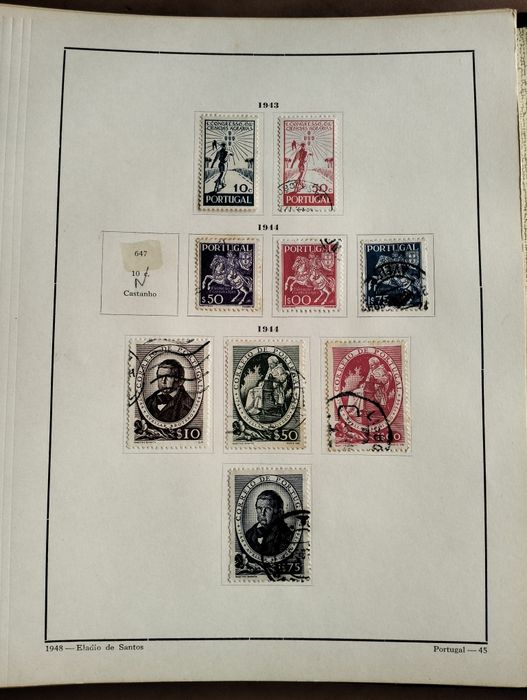 Álbum de selos Portugal