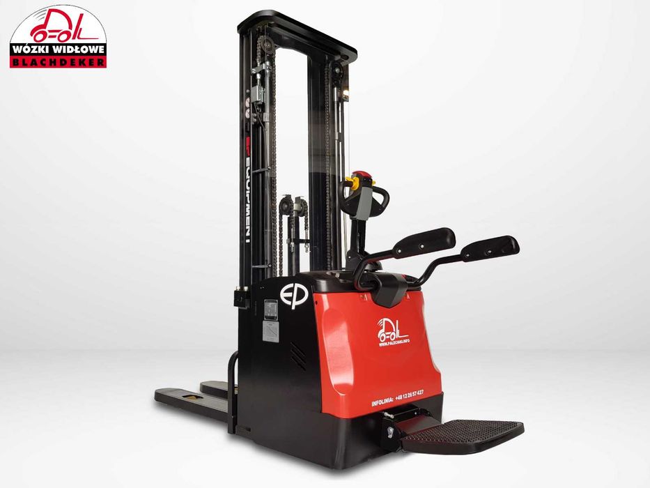 Elektryczny Wózek Podnośnikowy / Paleciak z masztem – nowe +12 modeli