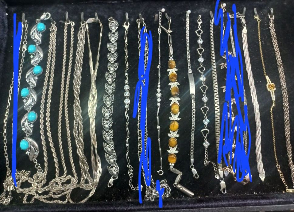 браслеты, цепочки серебро 925 проба