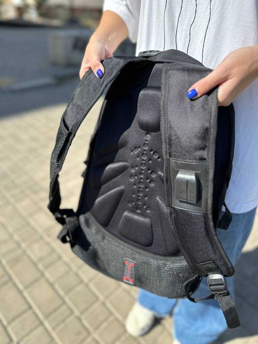 Шкільний РЮКЗАК водонепроникний! Великий ПОРТФЕЛЬ + дощовик. СУМКА.