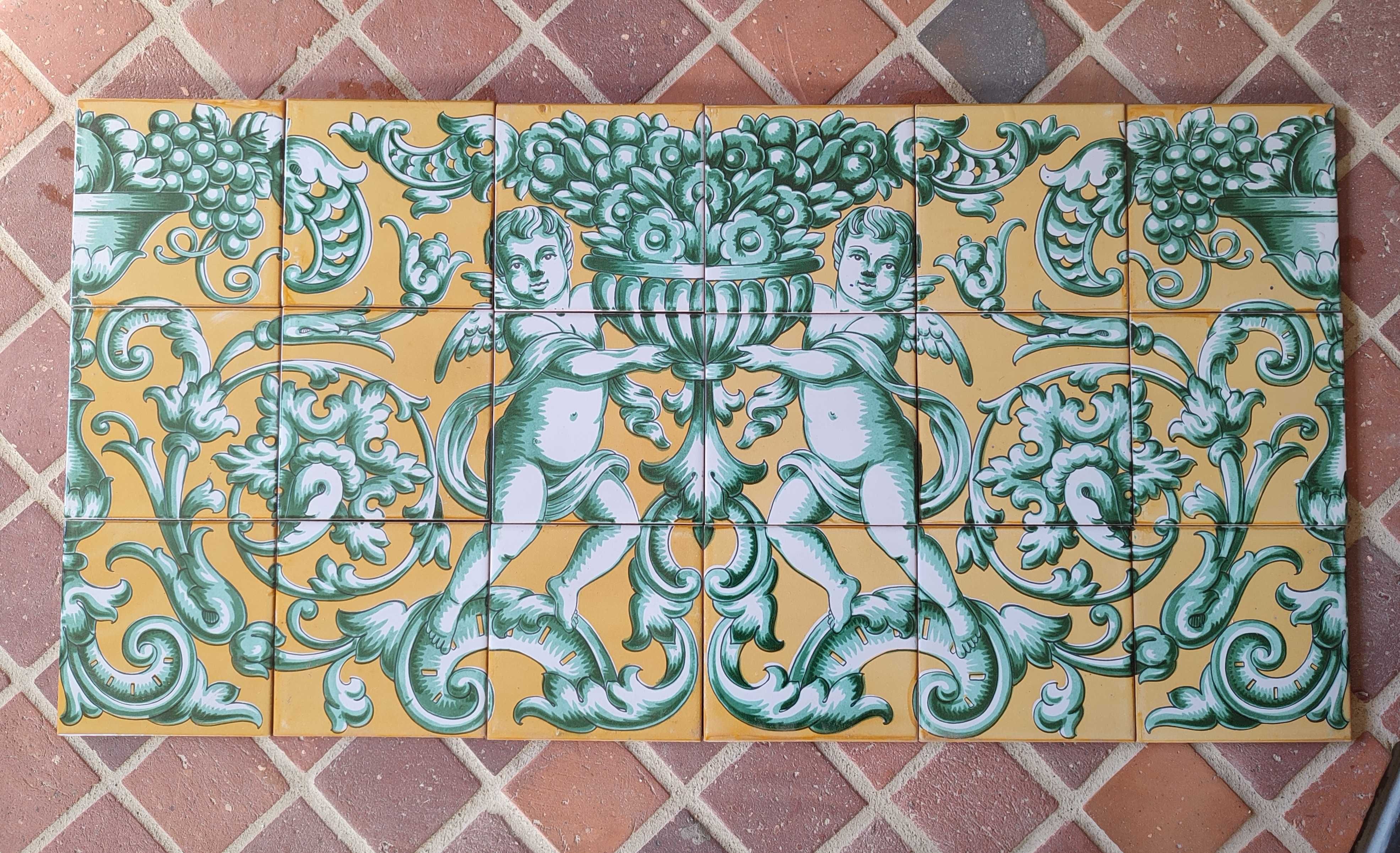 Azulejos płytki ceramiczne ręcznie malowane