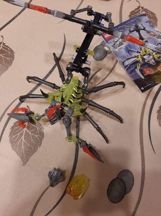 Klocki Lego Bionicle  czaszkowy skorpion