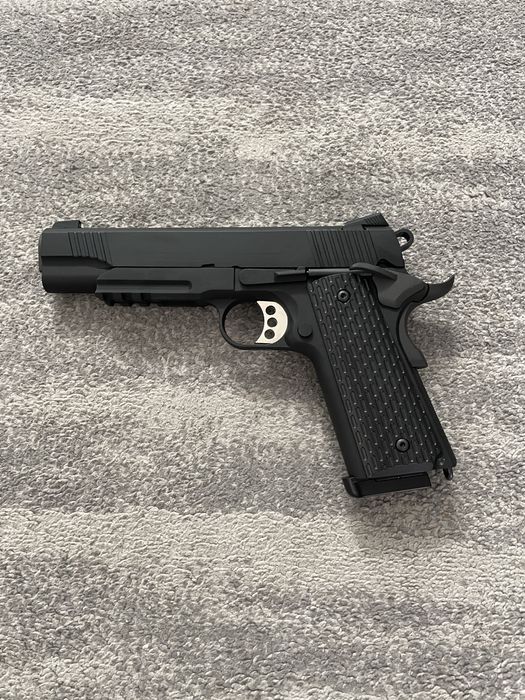 PISTOLA 1911 FULL METAL GREEN GAS AIRSOFT-  ENVIO GRATIS