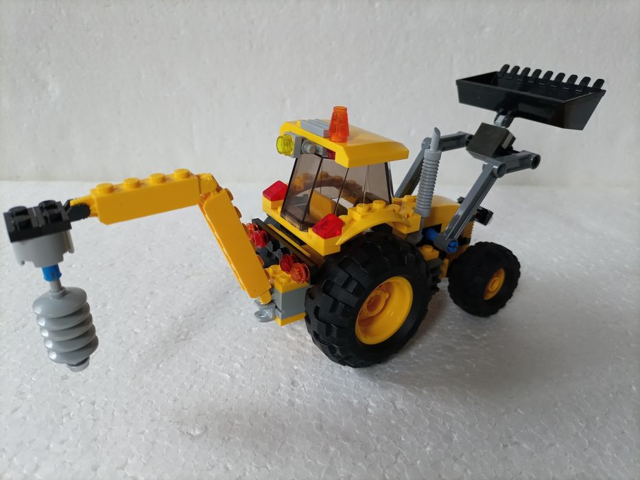 Klocki LEGO traktor budowa