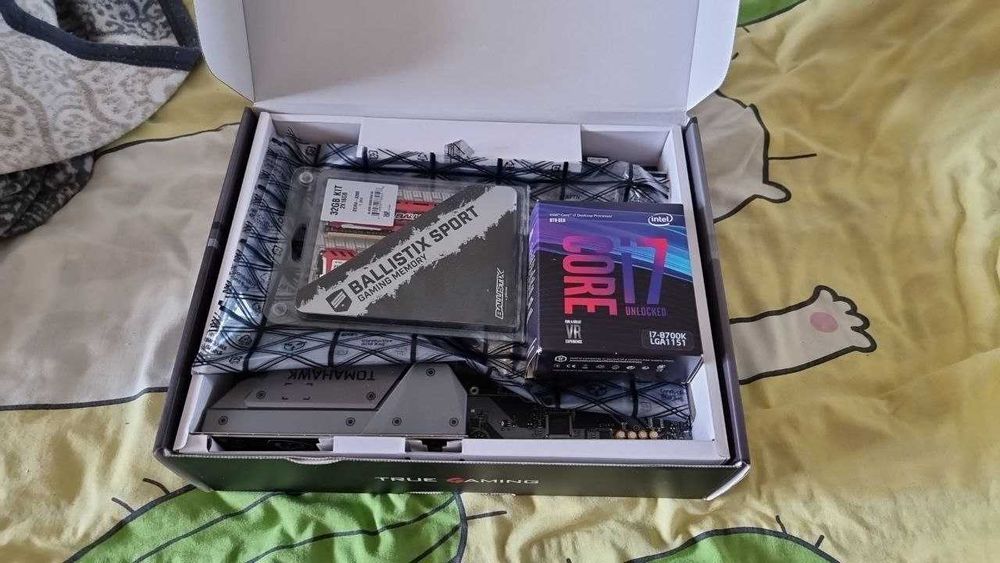 Комплект MSI Z390 Tomahawk + i7 8700K + 32 GB + Noctua NH-D14