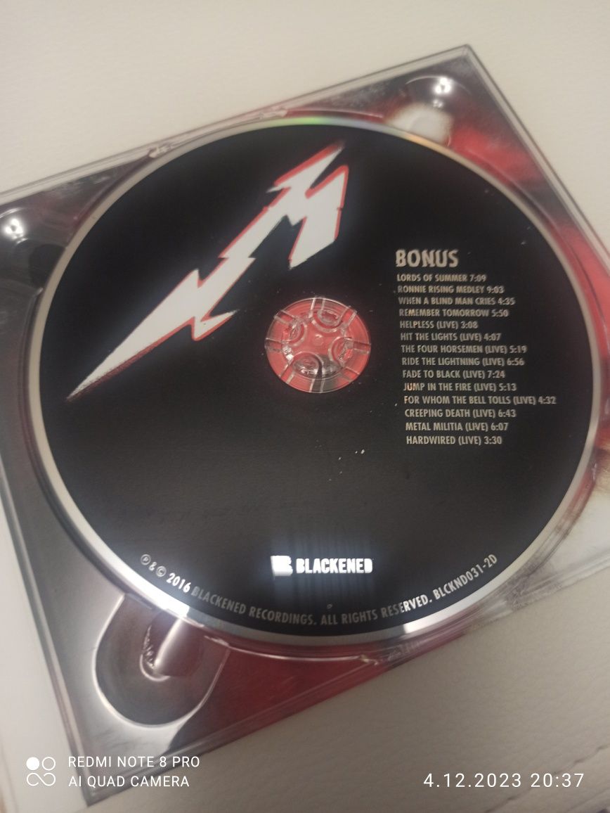 3 CD Hardwired… To Self – Destruct Metallica
