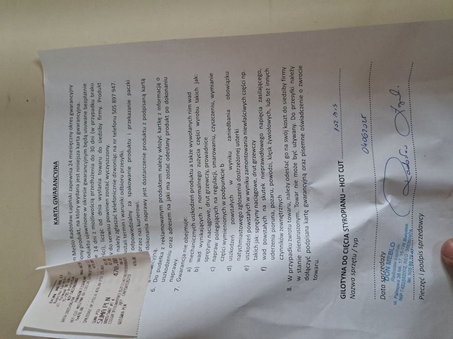 Maszyna do ciecia styropianu