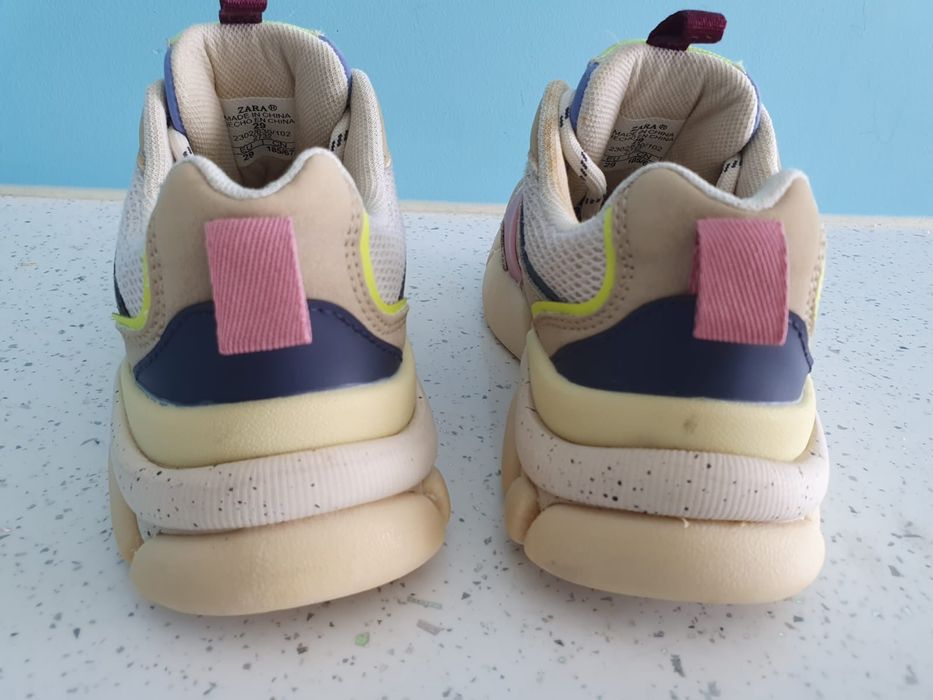 Ténis de menina, sola chunky