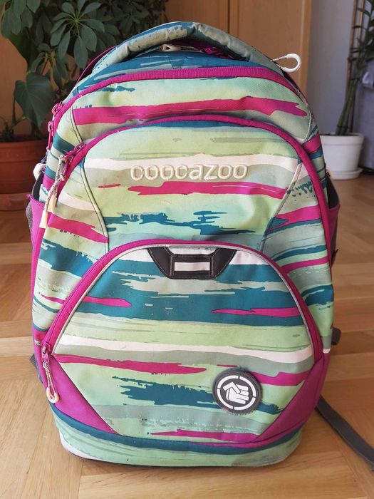 plecak COOCAZOO JobJobber II Bartik - zielony magenta