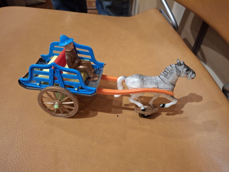 Brinquedo português carroça pepe vintage