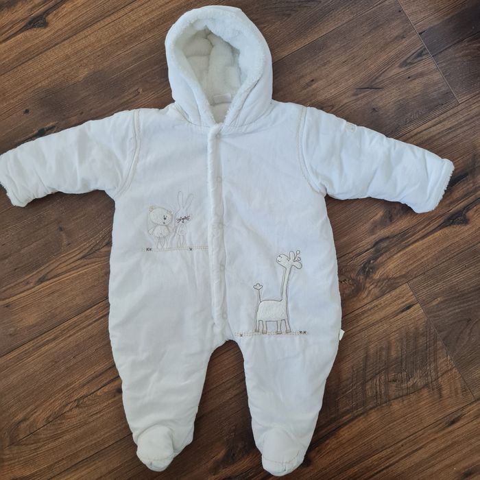 Zimowy kombinezon na niemowlaka od 1-3miesiecy