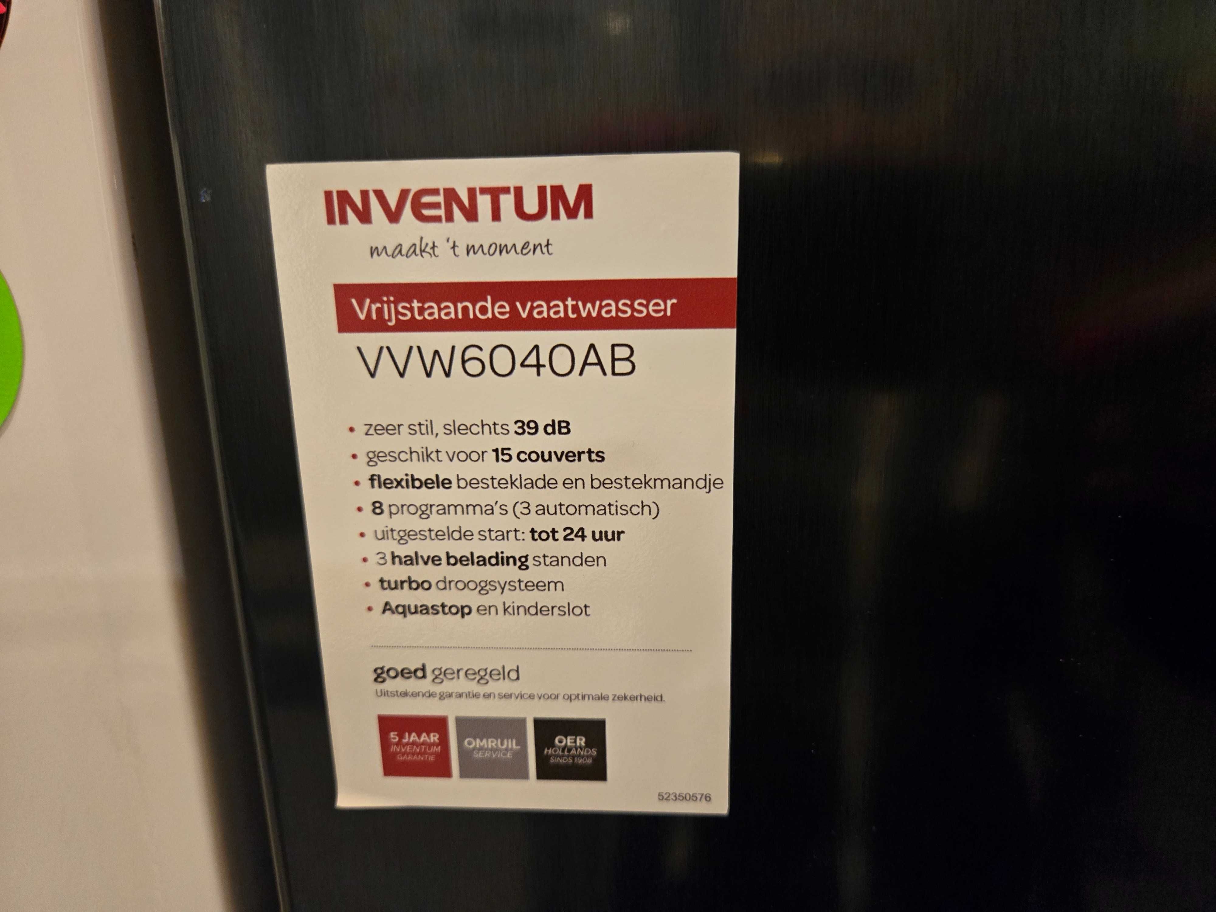 JANKI, ul. WSPÓLNA 6 Zmywarka Inventum NIEZAWODNA