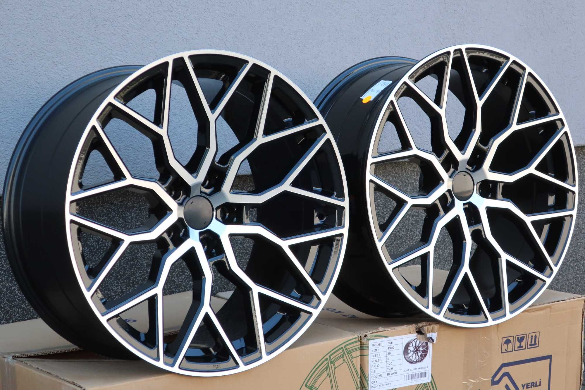 alu felgi 20 5x120 concave JR ARCEO 9/10J BMW F10 F11 F12 F13 F14