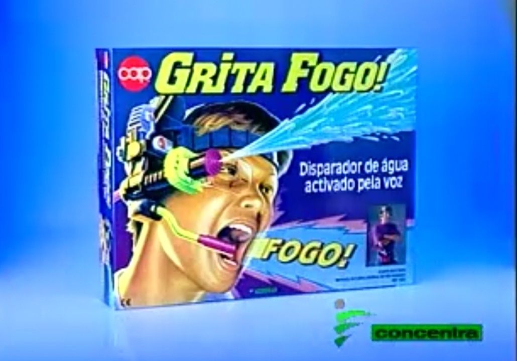 Concentra RARIDADE - Brinquedo Vintage 1992 - Grita Fogo