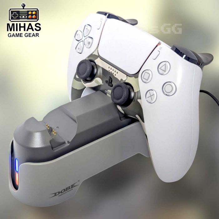 DualSense 5 Зарядна станція DOBE для геймпадів, джойстиків PS55
