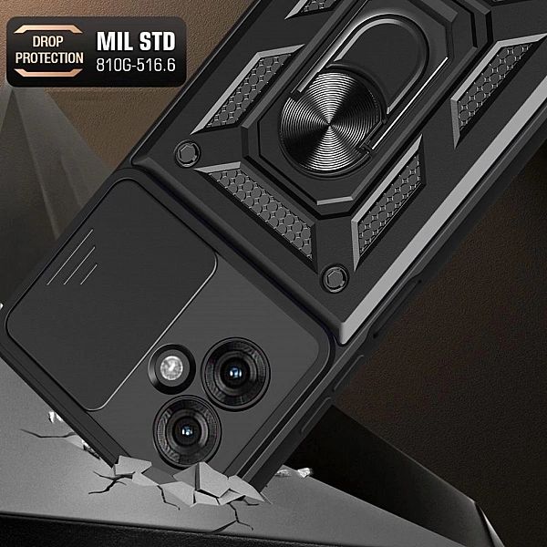 Etui Tech-Protect CamShield Pro na Motorola Moto G55/5G - czarne