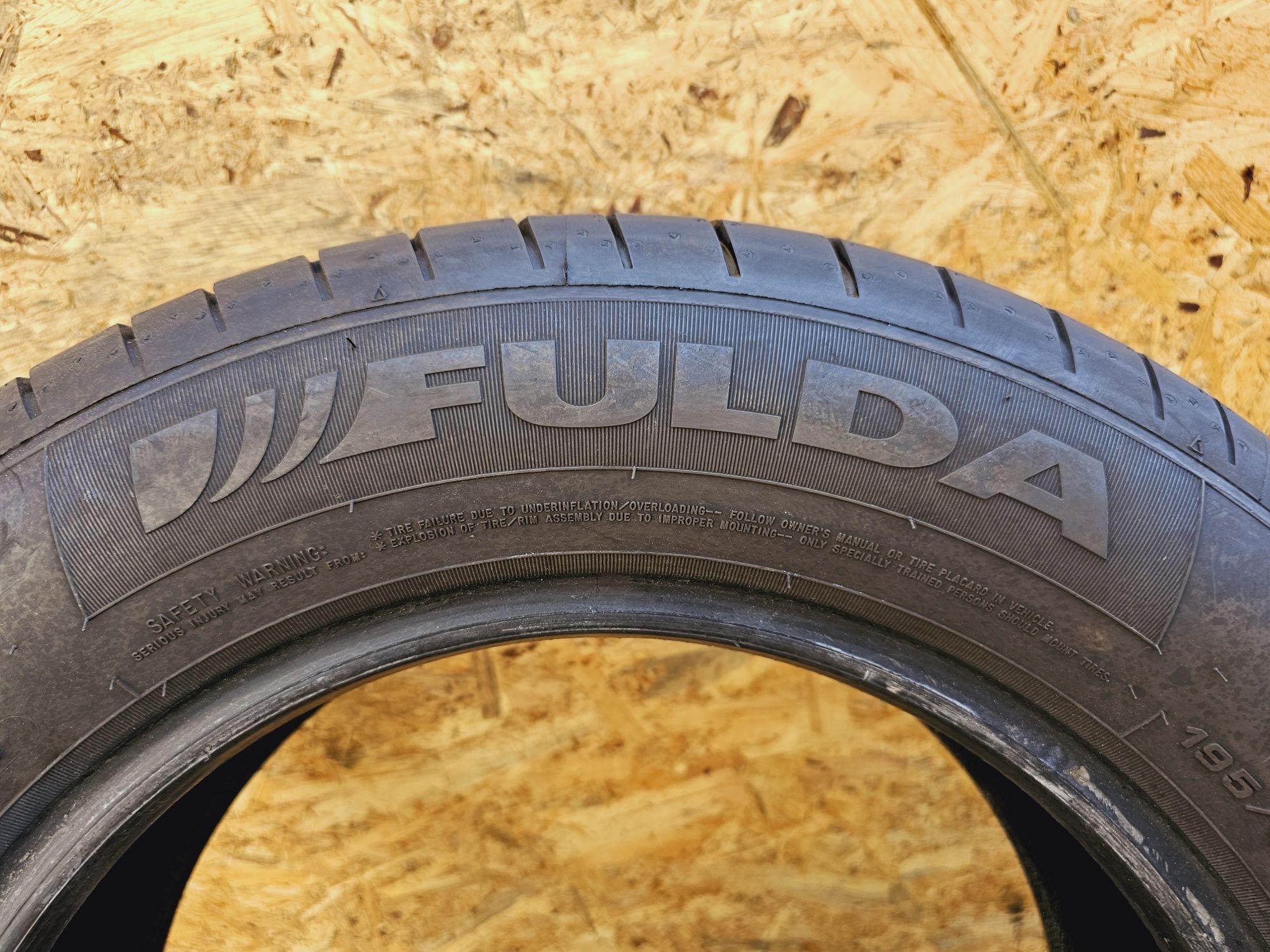 Idealne!! 7,5mm. 2023rok!!  195/65 r15 Fulda Ecocontrol HP 2