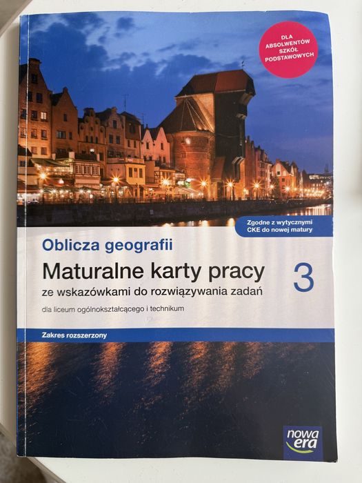 Oblicza geografii – Maturalne karty pracy 3 (zakres rozszerzony)