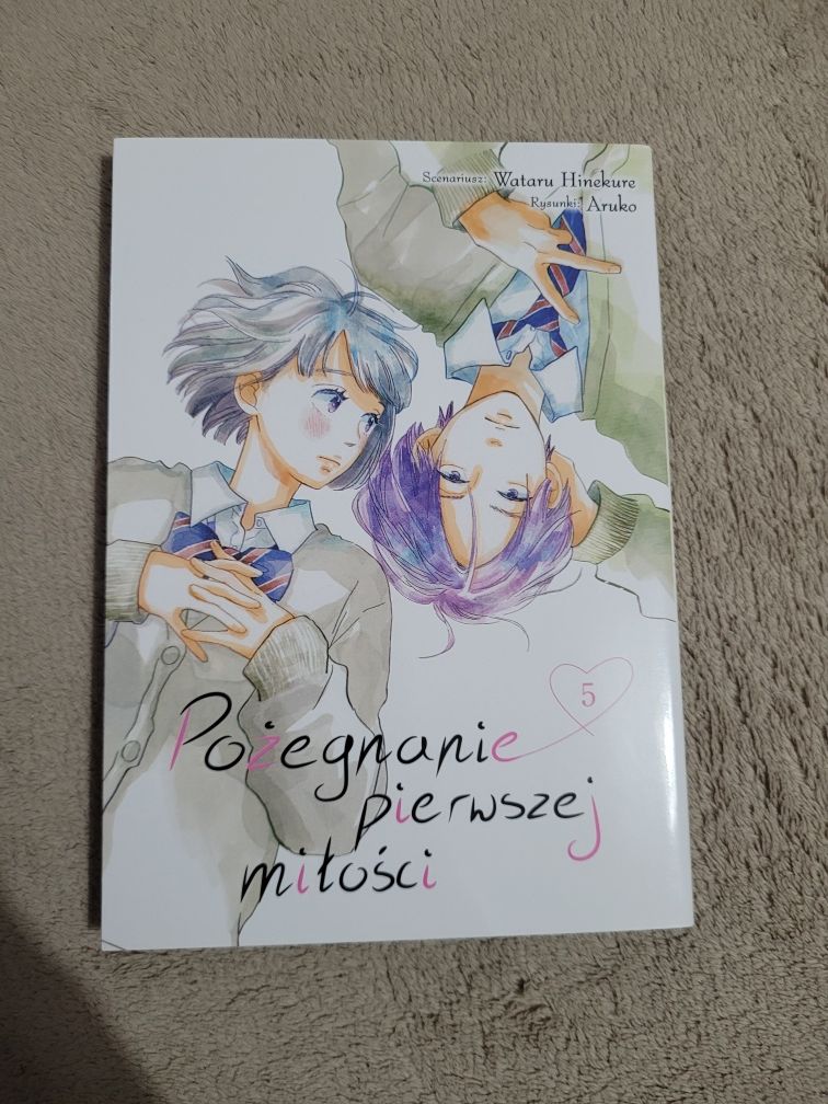 Manga Pożegnanie pierwszej miłości tom 5 anime waneko love kawaii