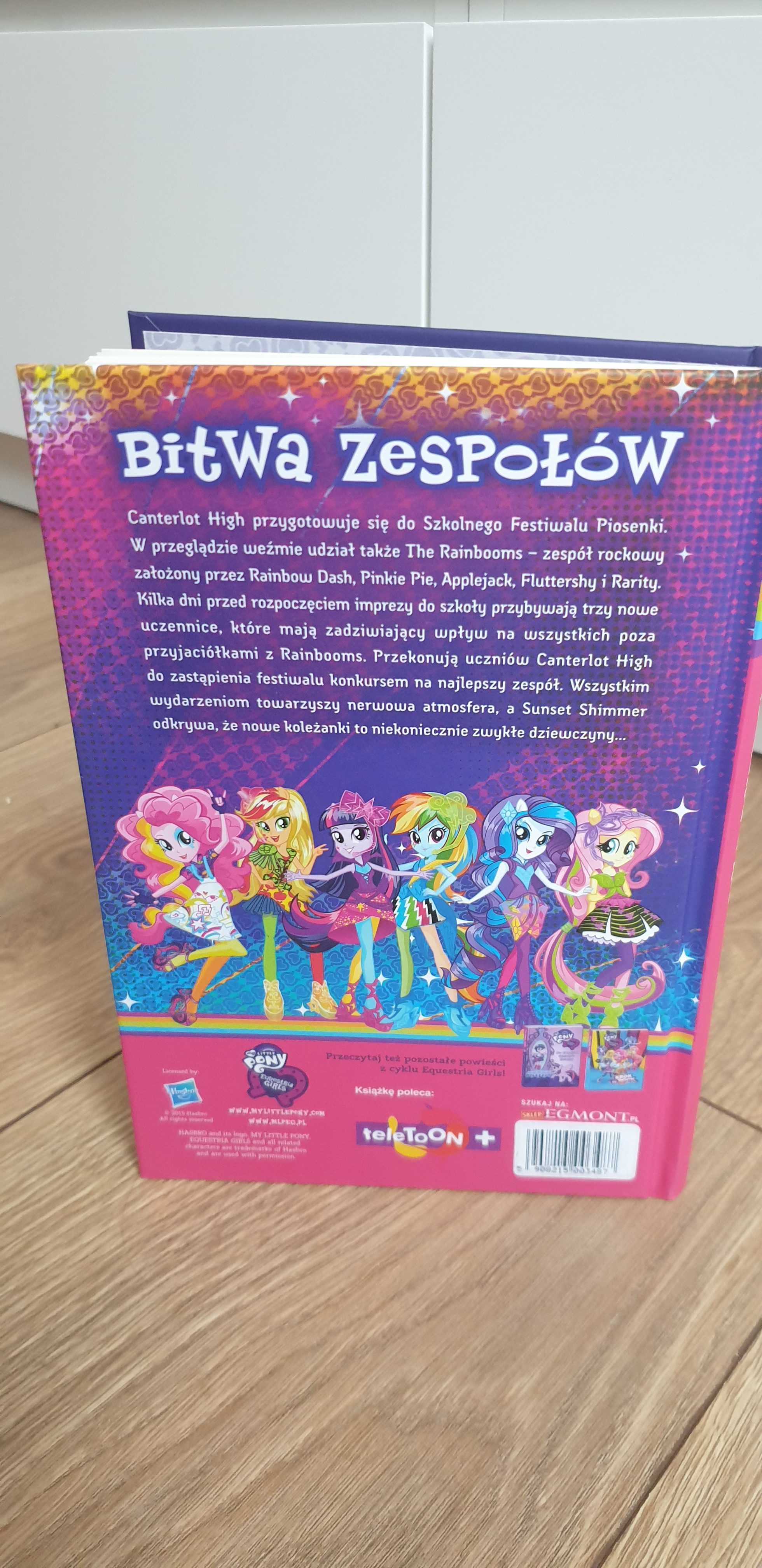 Nowa książka "Bitwa Zespołów" My Little Pony