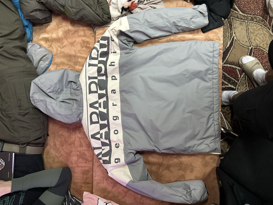 Napapijri Geographic Winter (сірий / крем)