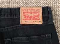 Levi's 514 джинсы straight оригинал W34 L34 черные