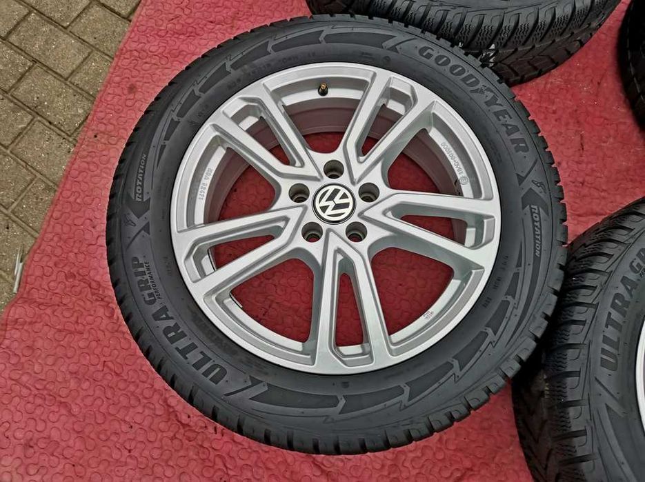 KOŁA zima 18' VW Tiguan SKODA Kodiaq ET45 - 5x112 - 235/55/18 Goodyear