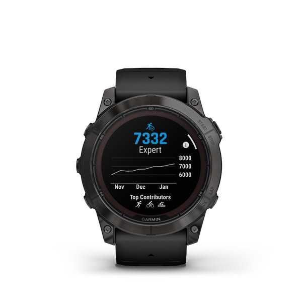 Garmin fenix 7X Pro Sapphire Solar карбоновий сірий титановий DLC