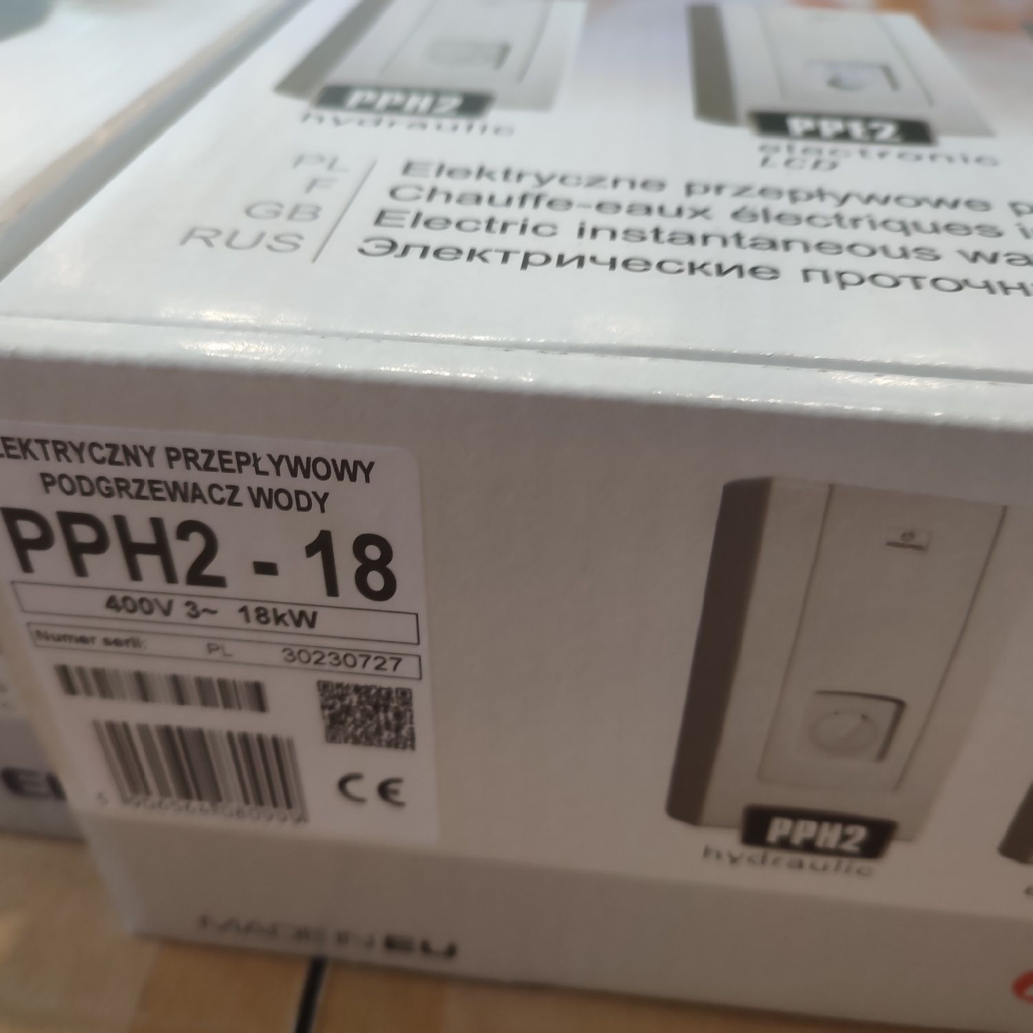 Elektryczny podgrzewacz wody KOSPEL PPH2-21 na siłę 3f NOWY przeplywow