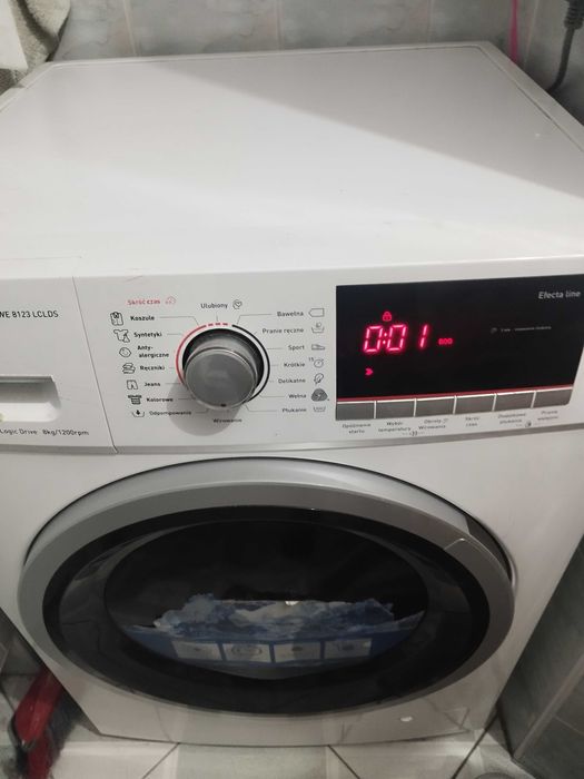 Pralka Amica Silnikiem Logic Drive
TAWE 8123 LCLDS Amica pralka 8kg
